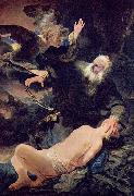 Rembrandt Peale sacrifice of Abraham oil painting artist